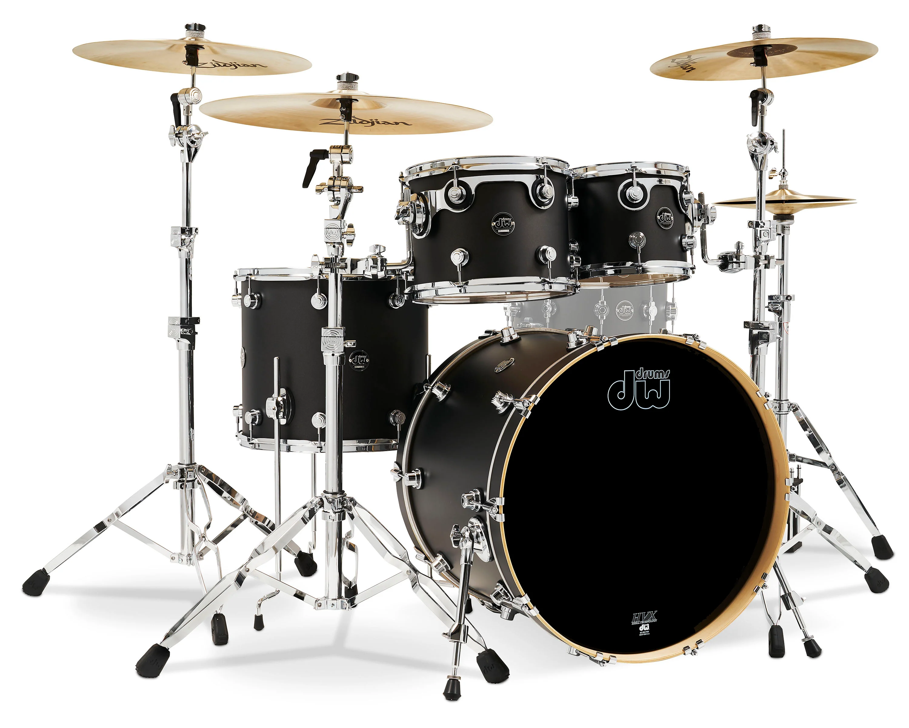 DW Performance Shell Set 22/10/12/16 Satin Charcoal